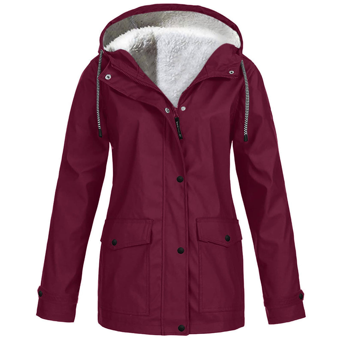 Fleece Jacket Outdoor Mountaineering Wear Hooded Jacket Top