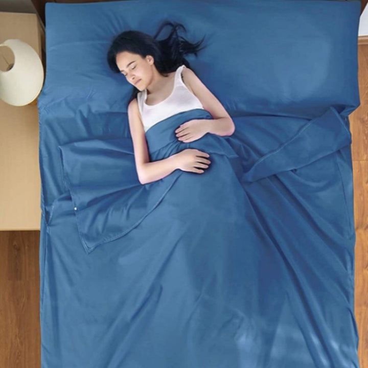Thin Portable Ultra-light Cotton Sleeping Quilt Cover Anti-dirt-proof Travel Sleeping Bag