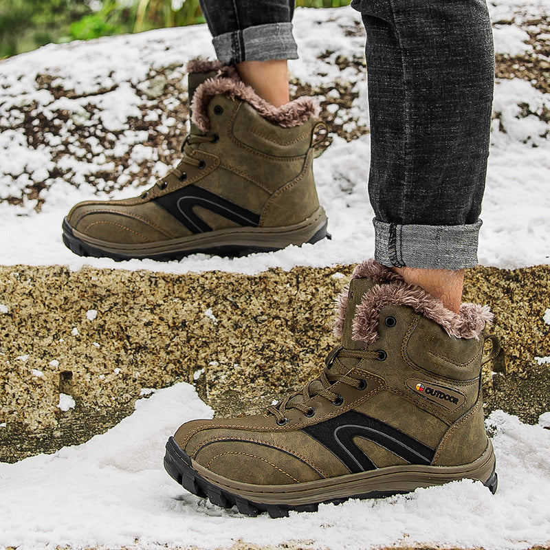 Cotton Hiking Boots