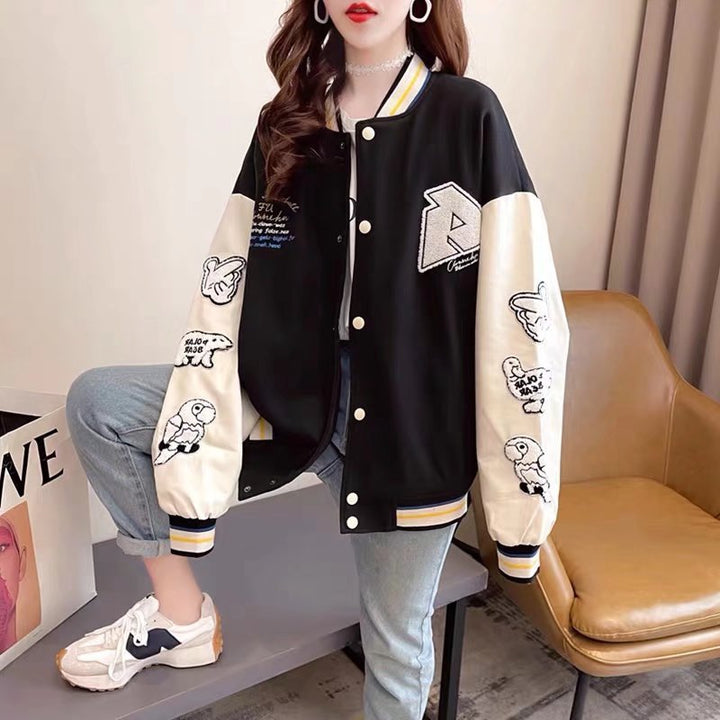 Baseball Uniform Women's Jacket All-matching
