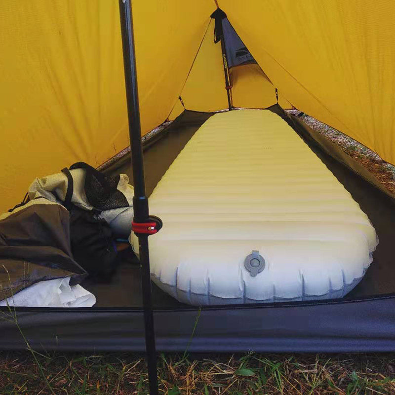 Ultra-light Silver-coated Single Double Inflatable Moisture-proof Outdoor Mountaineering  Camping Mat