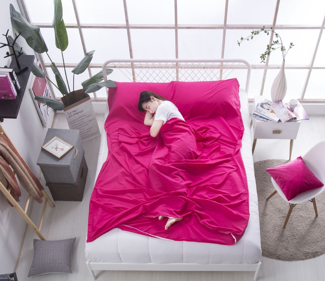 Thin Portable Ultra-light Cotton Sleeping Quilt Cover Anti-dirt-proof Travel Sleeping Bag