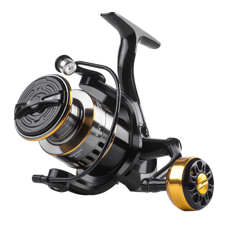 Spinning Reel All-metal Telescopic Fishing Rod Tossing