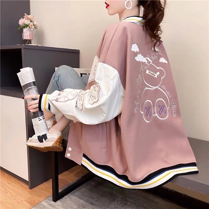 Baseball Uniform Women's Jacket All-matching