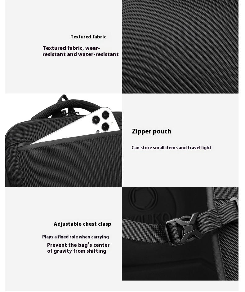 Large Capacity Outdoor Hiking Men's Backpack