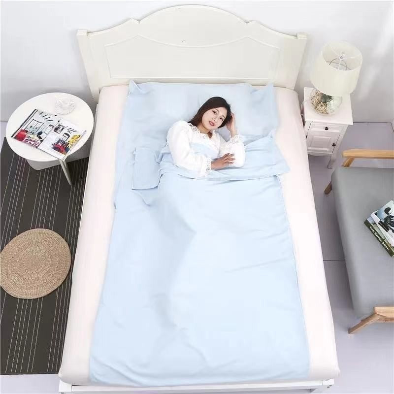 Thin Portable Ultra-light Cotton Sleeping Quilt Cover Anti-dirt-proof Travel Sleeping Bag