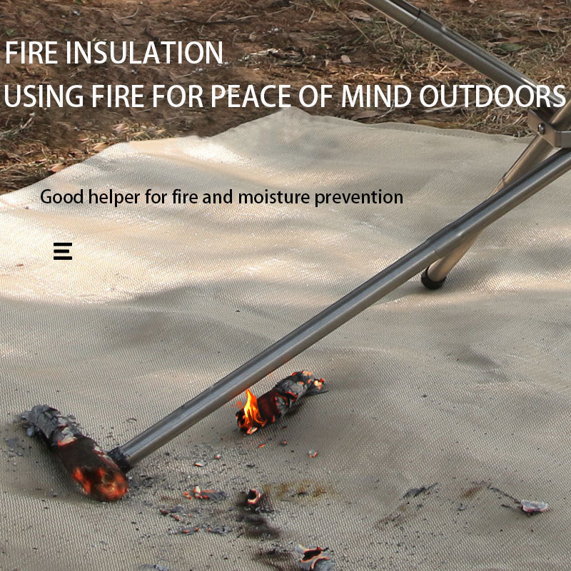 Outdoor Camping Mat Heat Proof Mat Fire Blanket