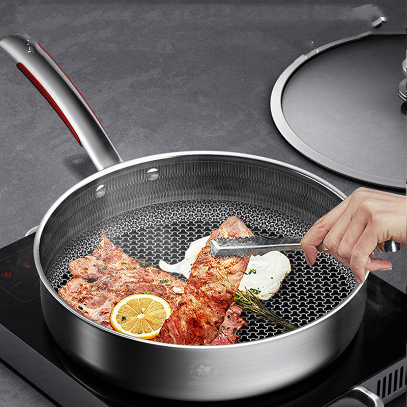 Honeycomb Cooking Skillet Steak Pan