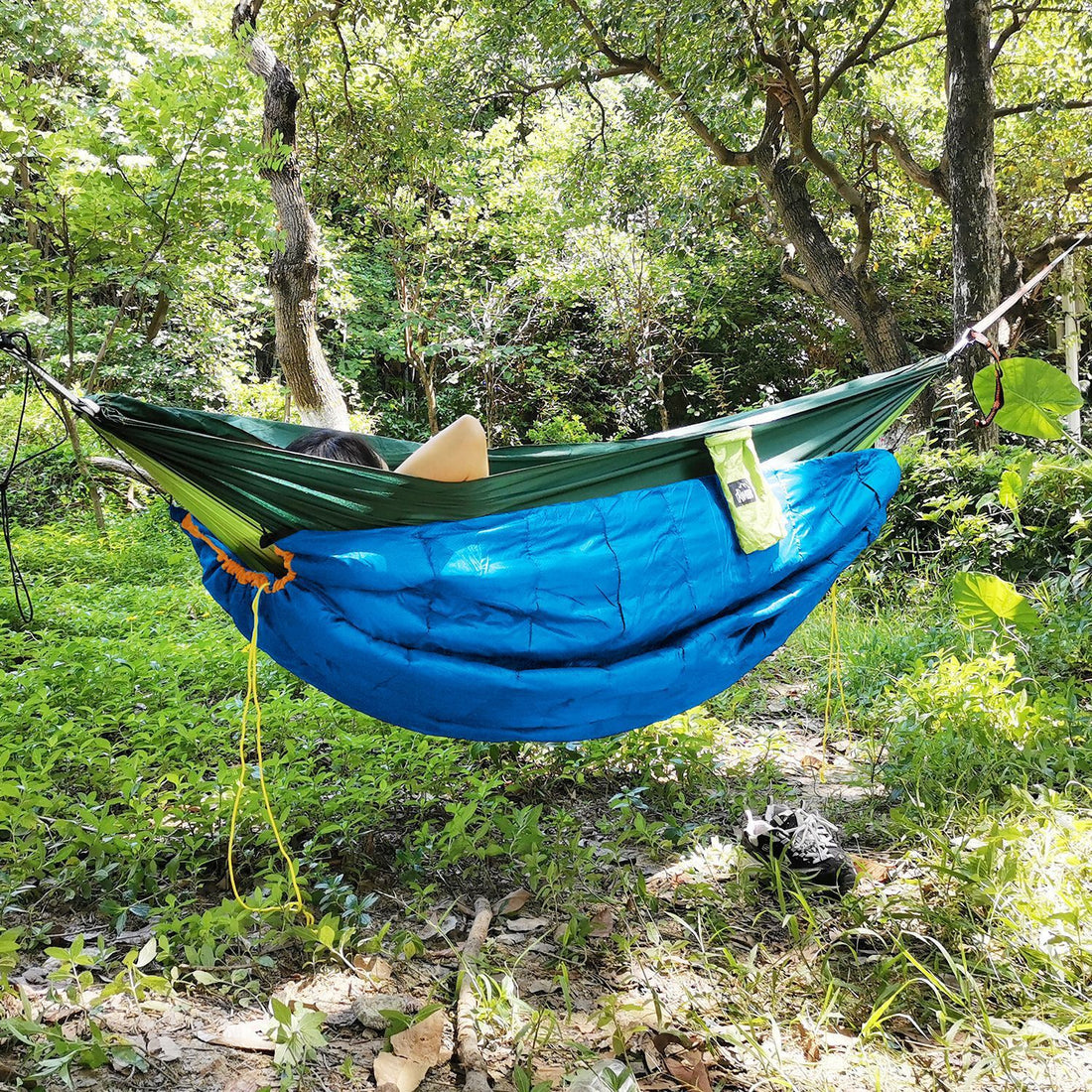 Three-season Warm Hammock Sleeping Bag Outdoor Mountain