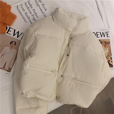 Women's Solid Color Cotton Jacket