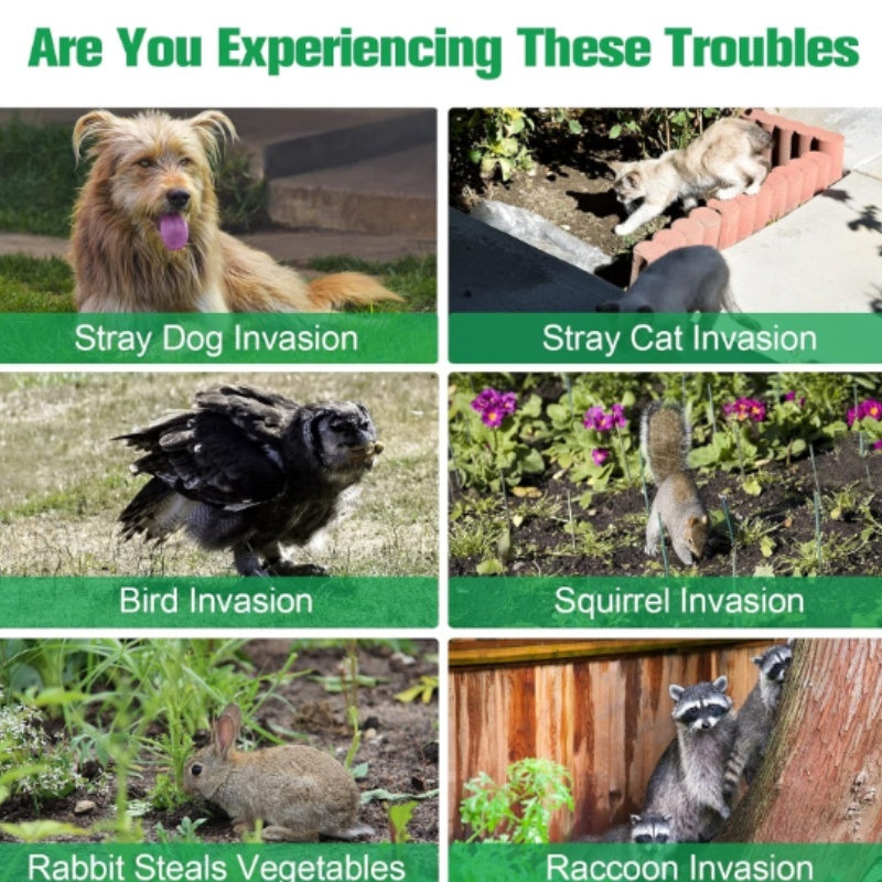 Solar-powered Animal Repeller