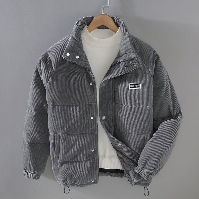 Men's Youth Corduroy Down Jacket