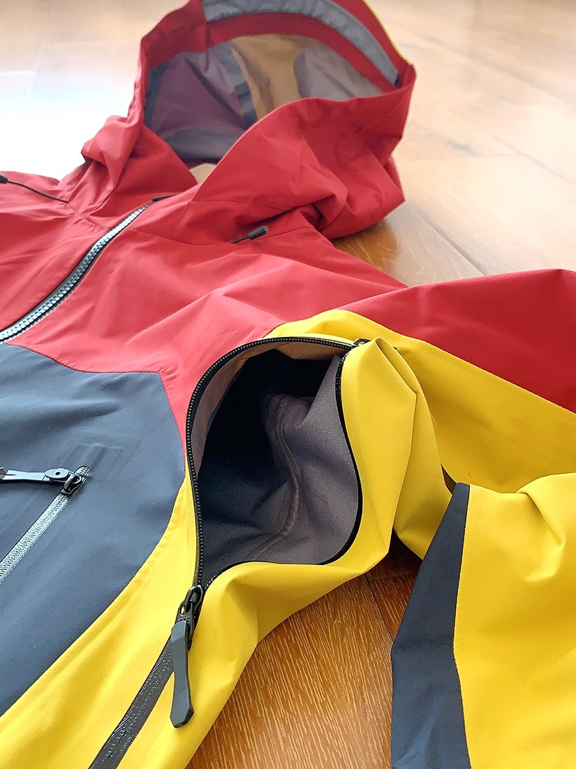 Windproof Hood Hard Shell Shell Jacket