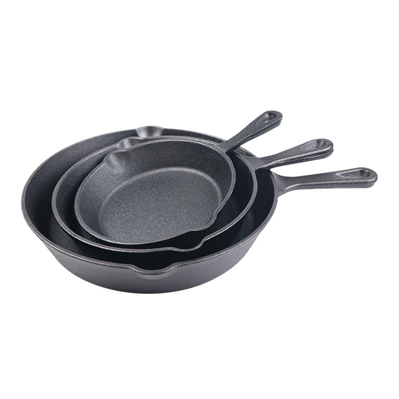 Cast Iron Frying Pan Thickened Outdoor Fry Pan