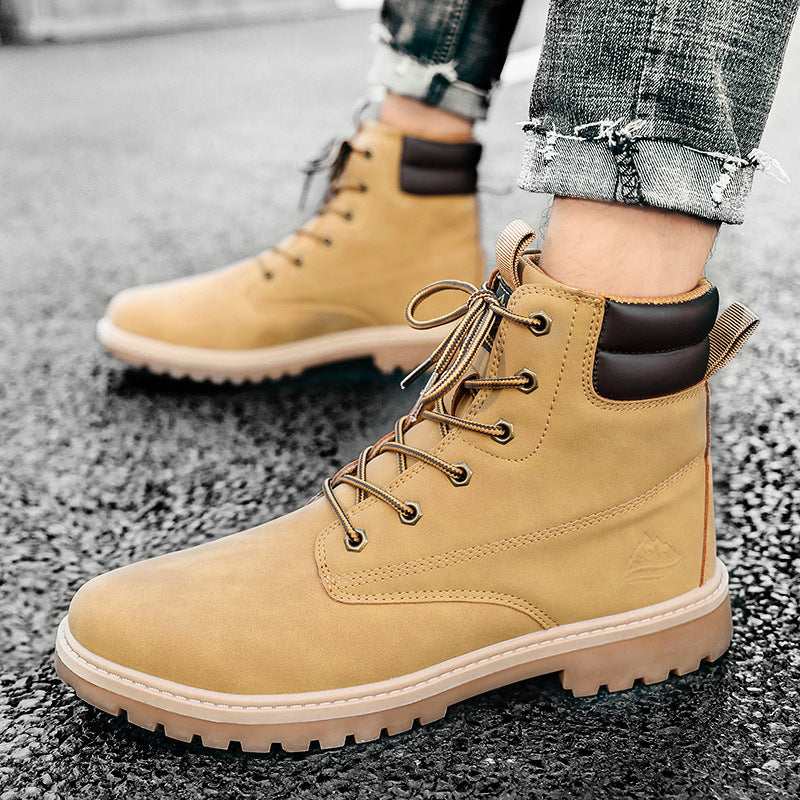 British High-top Boots Outdoor Hiking Shoes