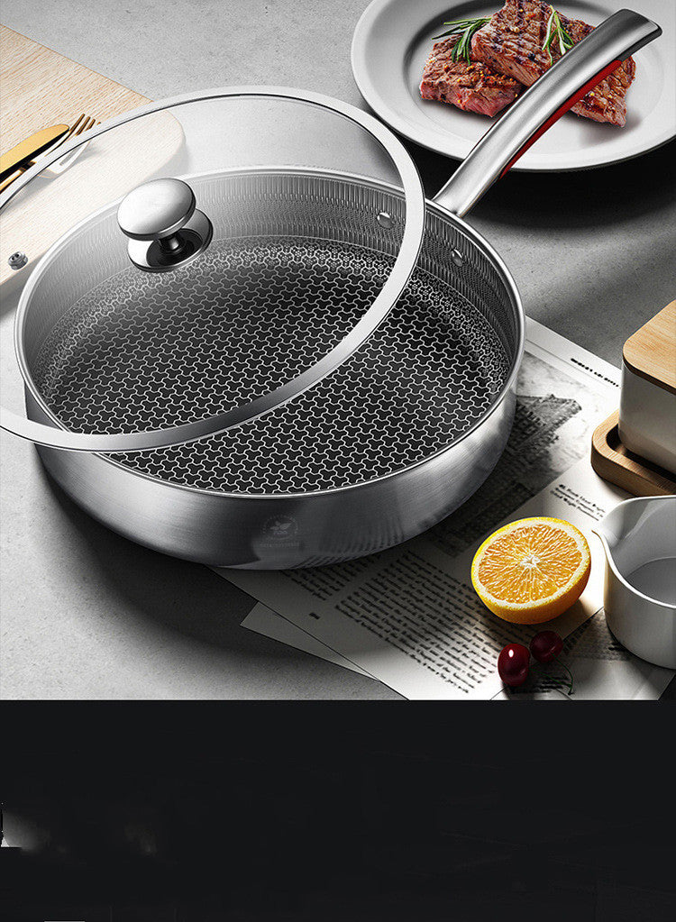 Honeycomb Cooking Skillet Steak Pan
