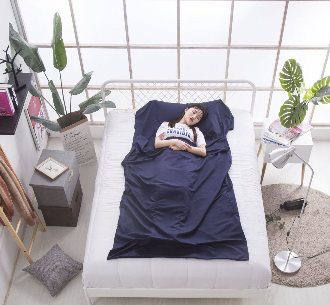 Thin Portable Ultra-light Cotton Sleeping Quilt Cover Anti-dirt-proof Travel Sleeping Bag