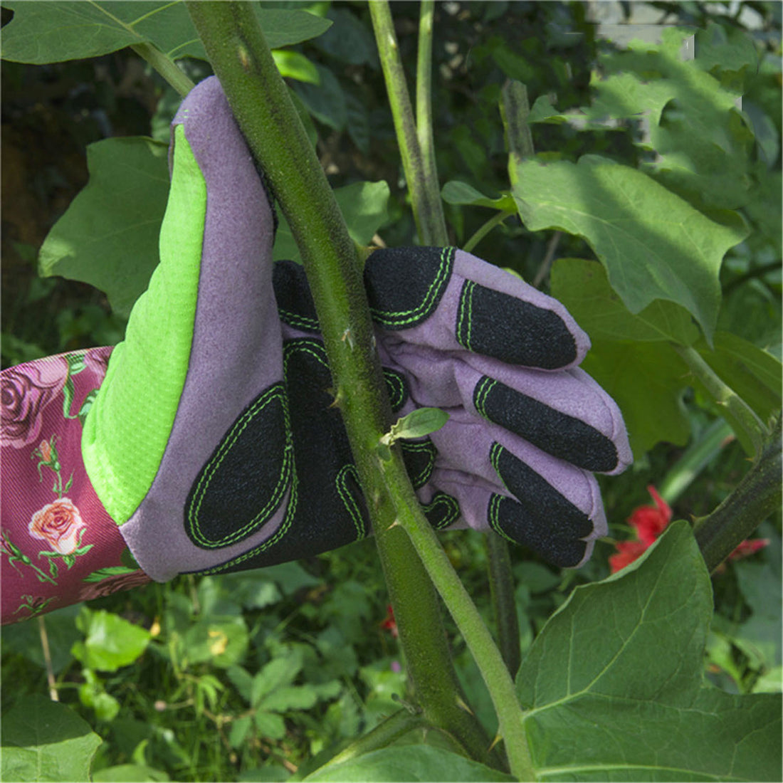 Floral Stab-resistant Gloves