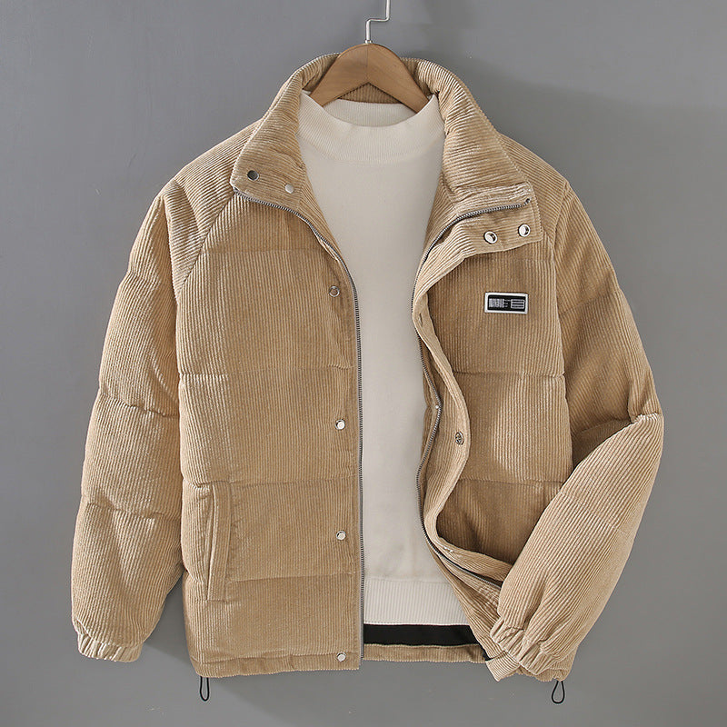 Men's Youth Corduroy Down Jacket