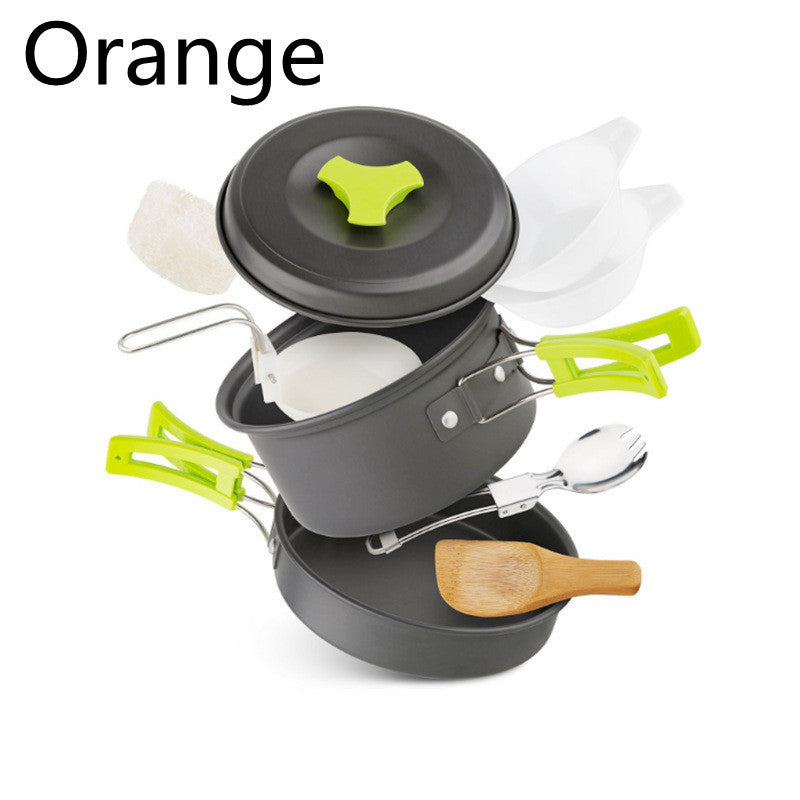 Outdoor cookware camping cookware set