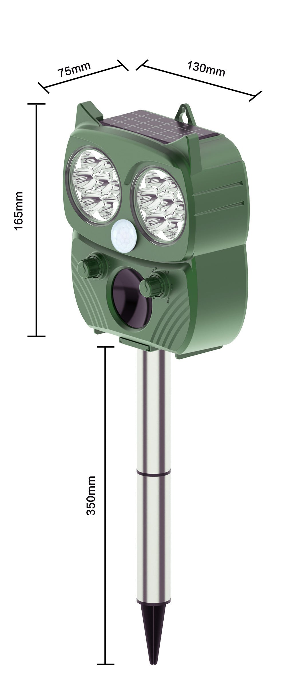 New Outdoor Solar Ultrasonic Mouse Expeller
