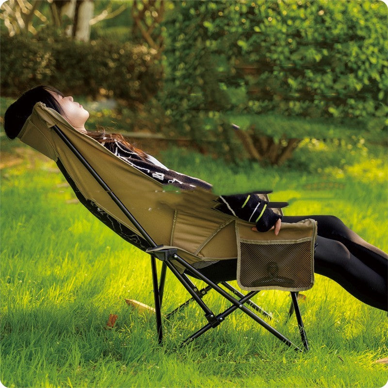 Outdoor Moon Chair Dual-use Folding Bold Adjustment
