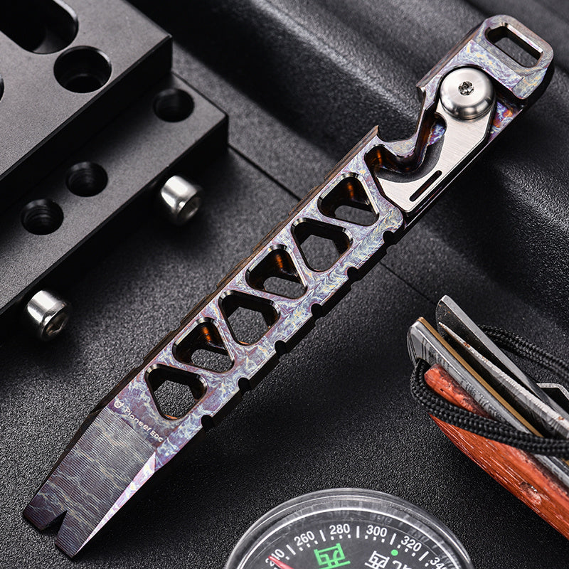 Titanium Crowbar Tools Survival Gear