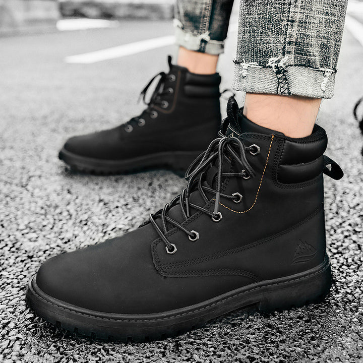 British High-top Boots Outdoor Hiking Shoes