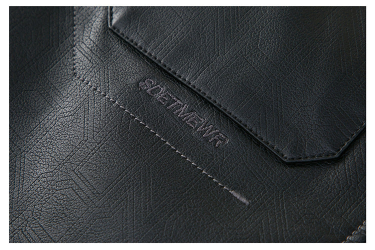 Autumn Men's Leather Jacket Men