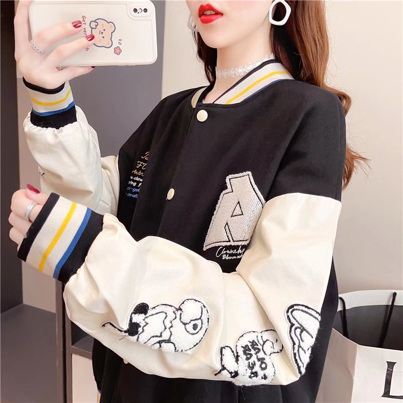Baseball Uniform Women's Jacket All-matching