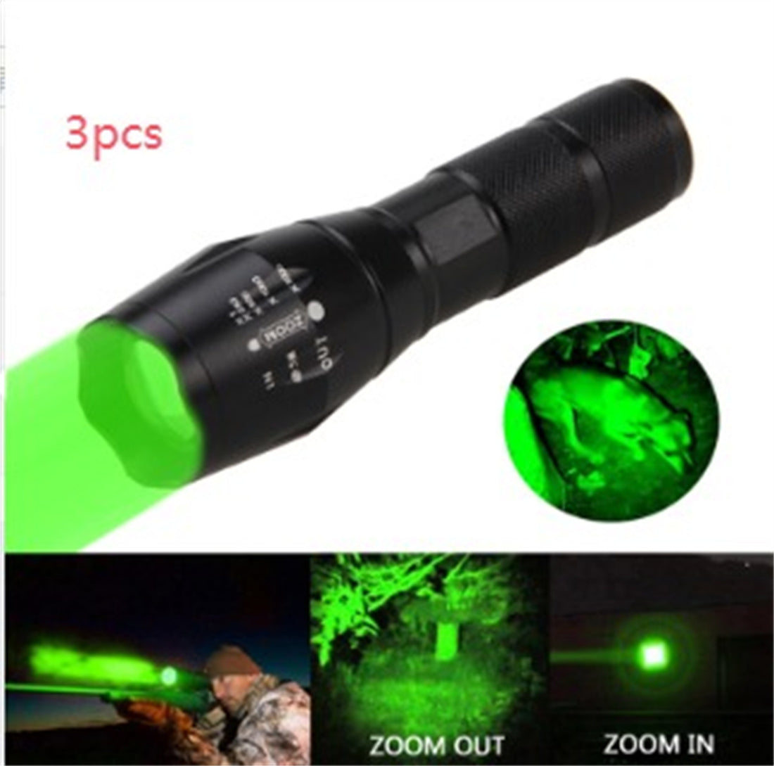 Hunting Zoomable Flashlight Torch Light